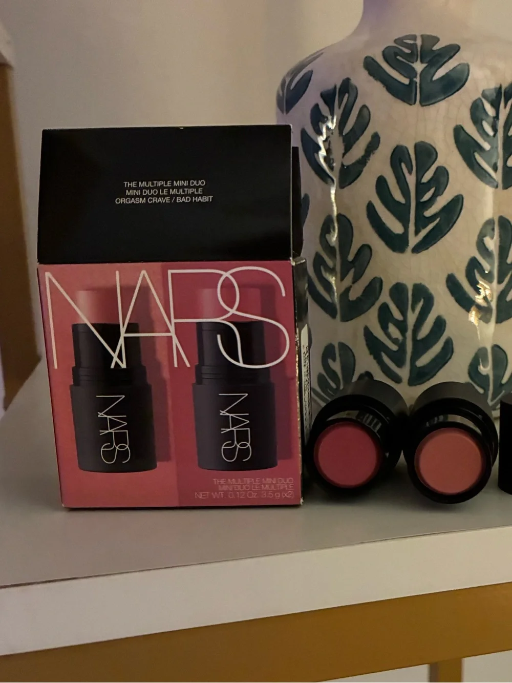 NARS Mini Blush Bundle 2 Pc Orgasm & Deluxe Mini Blushes NEW